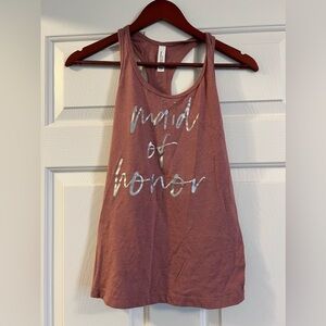 “Maid of Honor” tank top